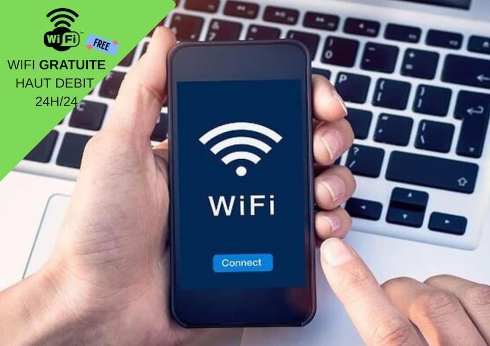 Super Studio Tout Equipe Wifi 2Pers Сен-Кантен Экстерьер фото